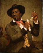William Sidney Mount The Bone Player china oil painting artist